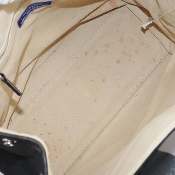 Burberry Blue Label Hand Bag Canvas Black - Picture 15 of 16